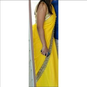 Bollywood style saree saree cloth only